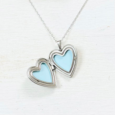 Sterling Silver Heart Locket