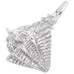 Sterling Silver Conch Shell Charm