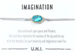 Imagination Bracelet- Grey Cord