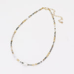 Fashion Pearl Grey Beaded Necklace
