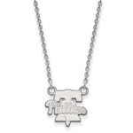 Sterling Silver Philadelphia Phillies Liberty Bell Necklace