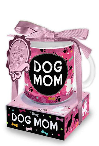 Dog Mom Mug and Note Pad Gift Set