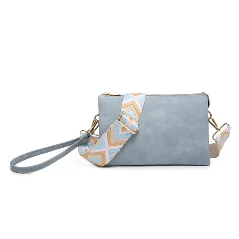 Blue Izzy Guitar Strap Crossbody