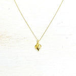 Sterling Silver Puffy Heart Necklace