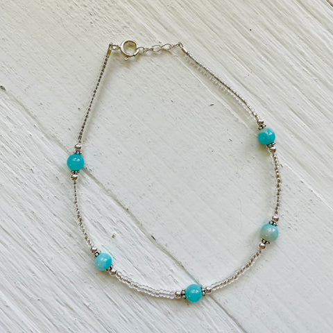 Sterling Silver Handcrafted Anklet