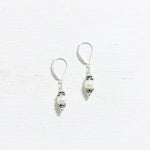 Sterling Silver Freshwater Pearl Lever-back Earrings