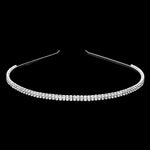 Fashion Double Row Rhinestone Headband