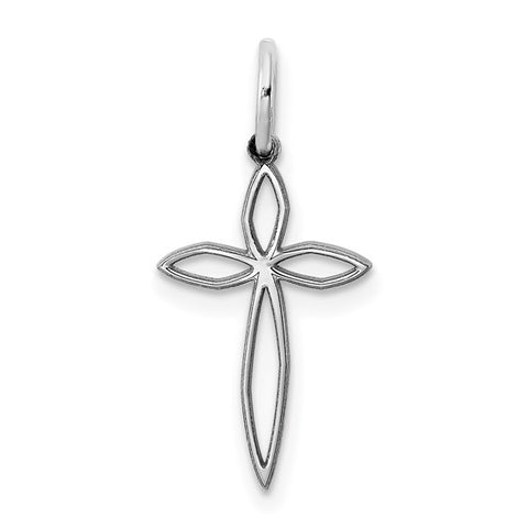 Sterling Silver Cross Charm Necklace