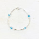 Sterling Silver March Bracelet