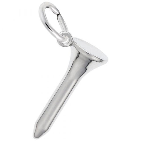 Sterling Silver Golf Tee Charm