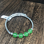 Fashion Green Bead Wrap Bracelet