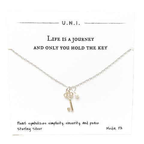 Life Is A Journey And Only You Hold The Key Necklace