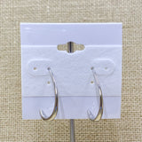 Fashion Half Hook Hoop