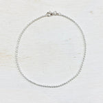 SS Sparkle Ball Anklet