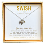 SWISH: For You, From Me Charm Necklace