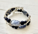 Wedgewood wrap bracelet