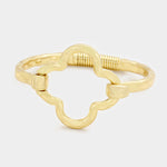 Fashion Quatrefoil Hook Bracelet