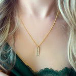 Sterling Silver Gold Plated 2023 Necklace