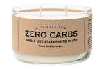 Zero Carbs Candle