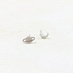 SS Planet and Moon Studs
