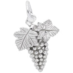 Sterling Silver Grape Charm
