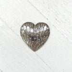 Feathered Heart Magnetic Pin