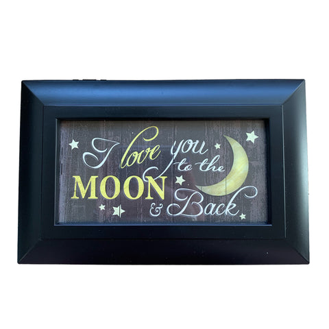 Love You Moon & Back Music Box
