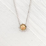 Fashion Sunflower Necklace