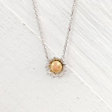 Fashion Sunflower Necklace