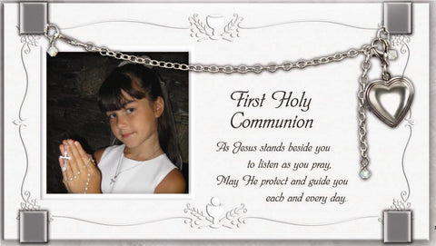 First Holy Communion Frame with Locket