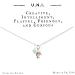 Creative, Intelligent, Playful, Friendly, & Curious Necklace