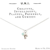 Creative, Intelligent, Playful, Friendly, & Curious Necklace