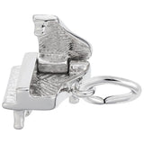 Sterling Silver Piano Charm