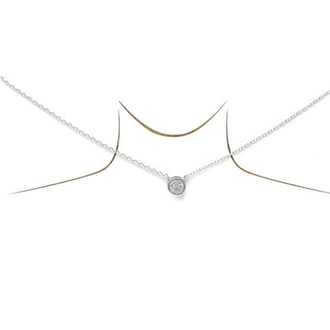 Fashion Stone Pendent Necklace