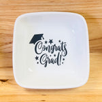 Congrats Grad Trinket Dish