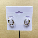 Fashion Sparkle Huggie Hoops