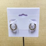 Fashion Sparkle Huggie Hoops