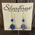 Silver Forest Dangle Earrings