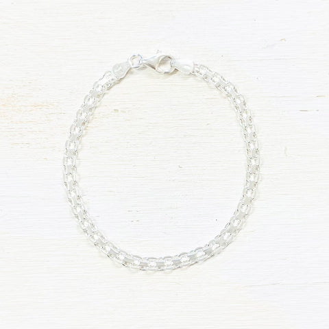 Sterling Silver Bracelet- 7”