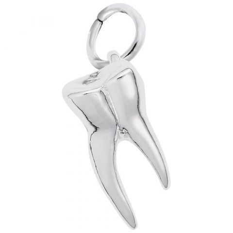 Sterling Silver Tooth Charm