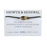 Growth & Renewal - Black Cord