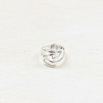 Sterling Silver Double Heart Ring