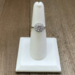 Sterling Silver Engagement Style Ring