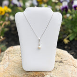Sterling Silver Pearl Necklace