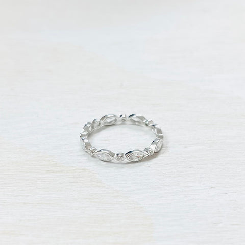 SS CZ Ring