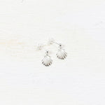 Sterling Silver Seashell Dangle Earrings