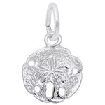 Sterling Silver Mini Sand Dollar Charm