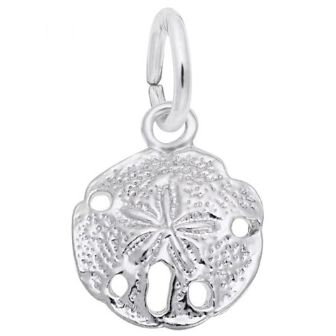 Sterling Silver Mini Sand Dollar Charm