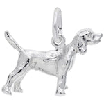 Sterling Silver Beagle Charm