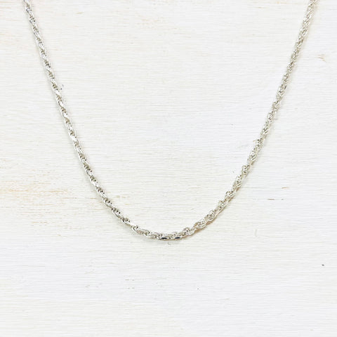 Sterling Silver Estate Chain- 20”